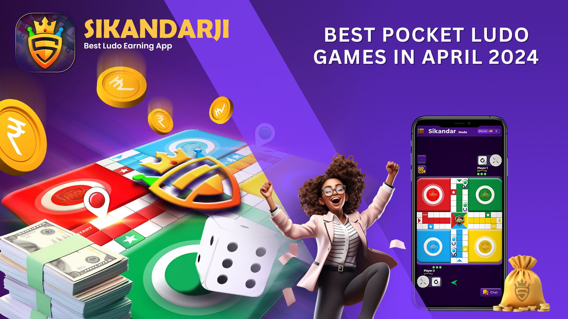 Top 5 Pocket ludo apps to earn real money daily Sikandarji Blogs